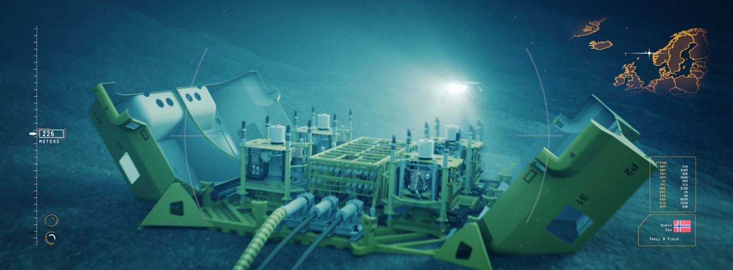 image of subsea template