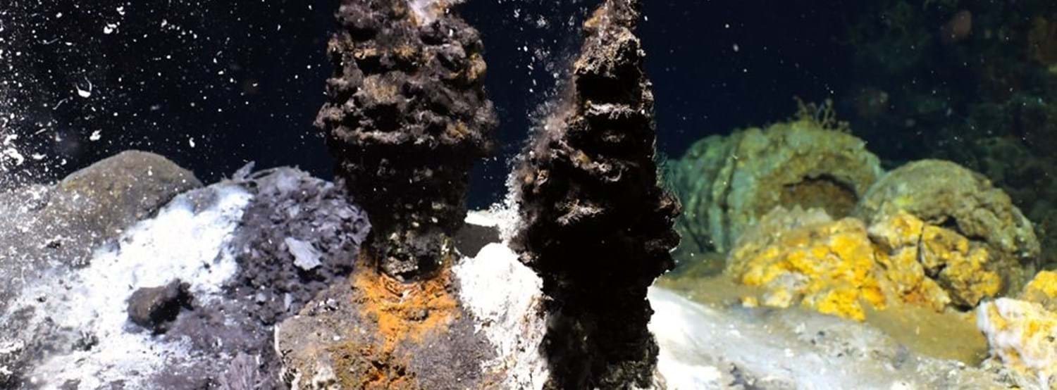Hydrothermal vent - K.G. Jebsen Centre for Deep Sea Research UiB