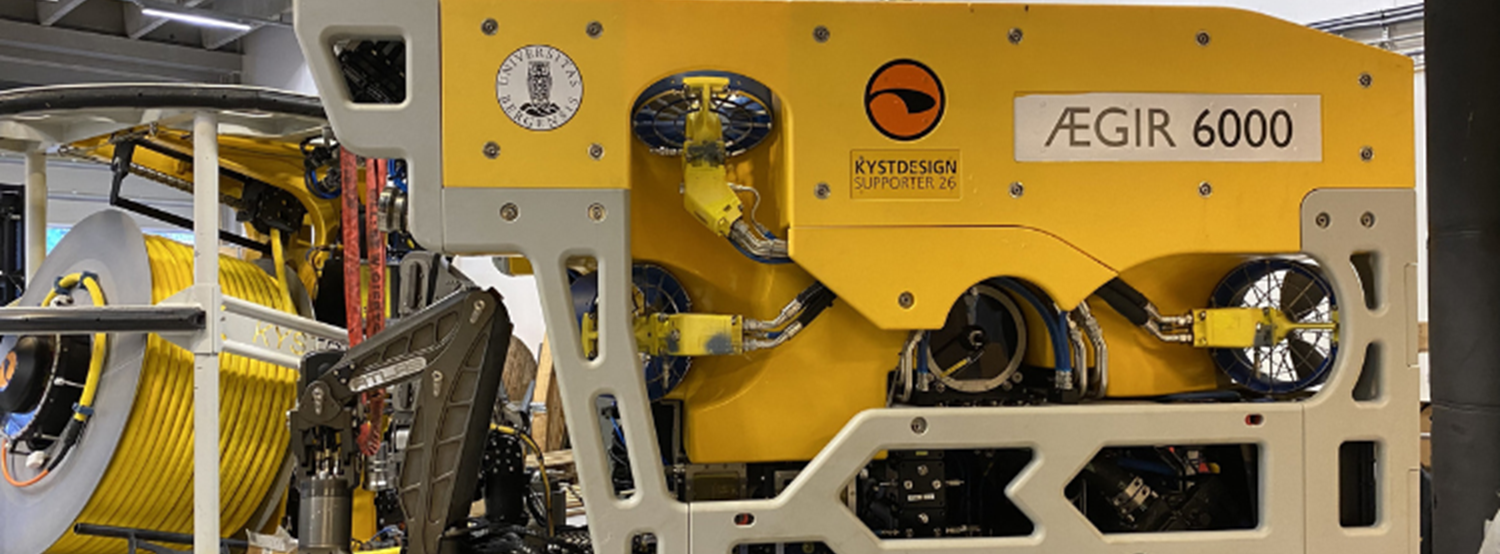 The Ægir6000 is the first Norwegian Remotely Operated Vehicle (ROV) to have been specifically designed as a research ROV. (Source: UiB).