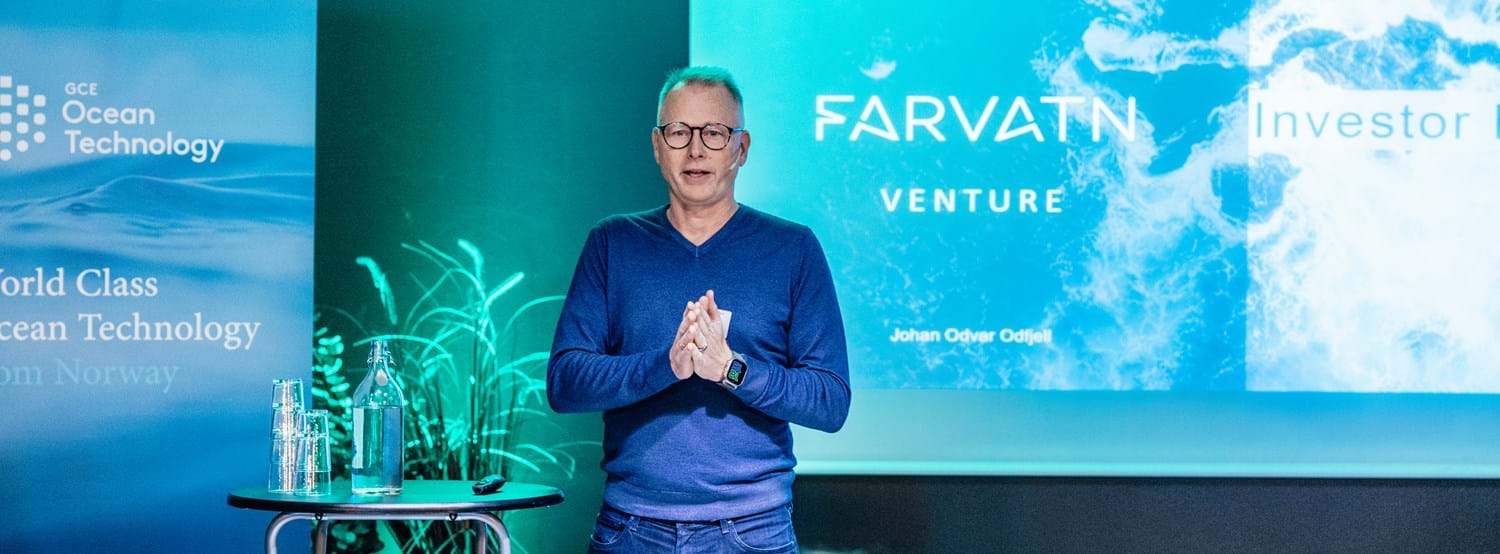Johan Odvar Odfjell, Investor i Farvatn har vært mentor i vekstprogrammet. Foto av Innovasjonsuken OPP - Petter Tran