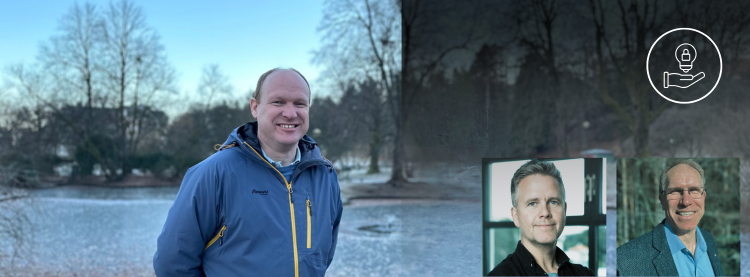 Jon Hellevang (GCE Ocean Technology), Bjørnar Vasenden (Inventas) og Niclas Uggla (Zacco).